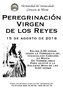 Cartel Peregrinación Virgen de los Reyes